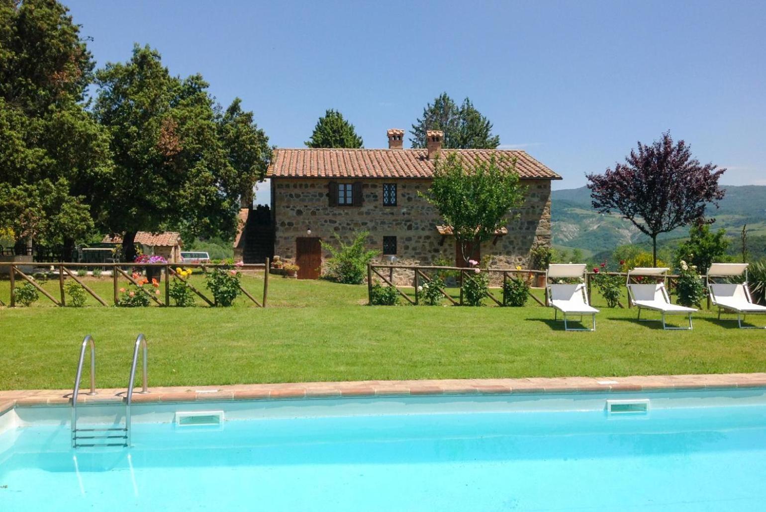 Casale Donatelli Villa Radicofani Exteriör bild
